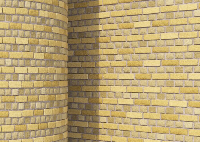 Panou decorativ termoizolant pentru fatade exterioare YELLOW ANTIC