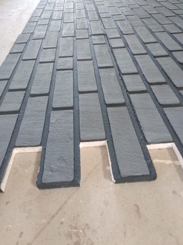 Panouri caramida aparenta pentru fatade GREY ANTHRACITE - grosimi