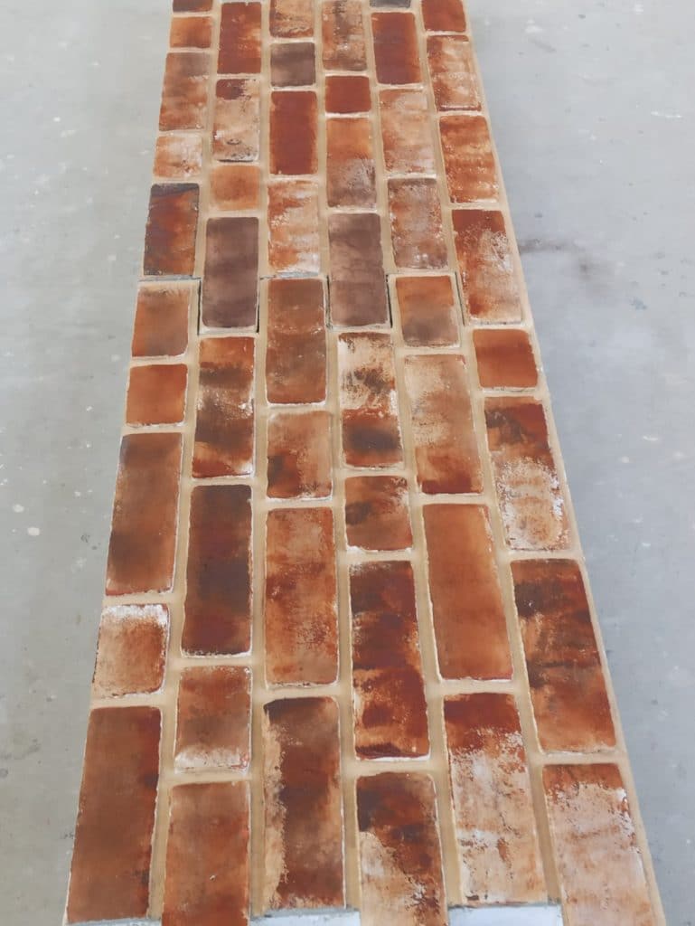Panouri imitatie caramida Techstone Pescara 8 | Caramida aparenta Panouri imitatie caramida Pescara 8