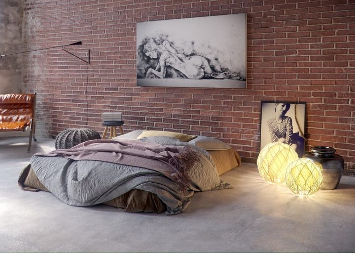 Panouri imitatie caramida Techstone Brown Tentation
