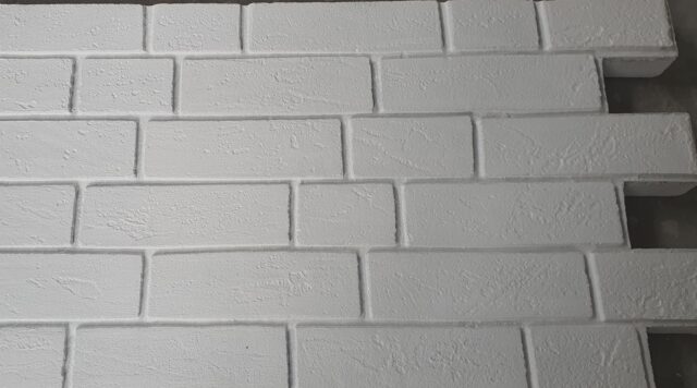 Caramida aparenta alba Techstone Louise 3