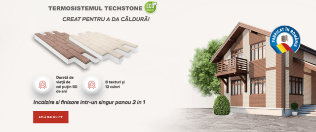 Cum arata termosistemul produs de Techstone